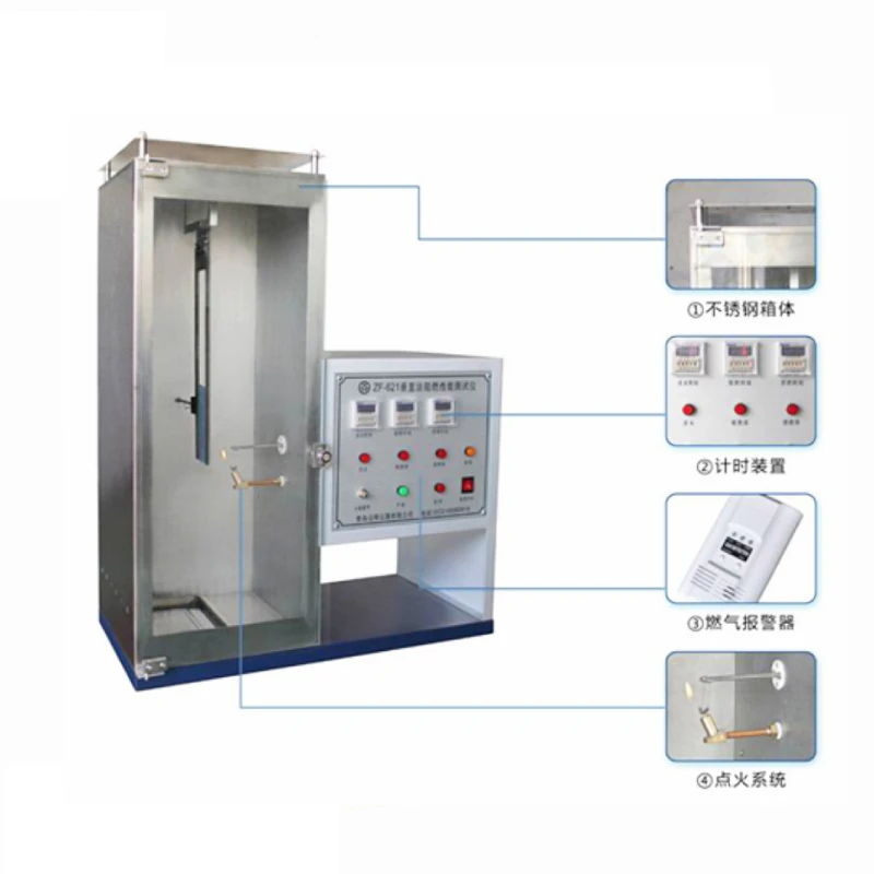 Laboratory Safety Net Flame Retardant Performance Testing Machine