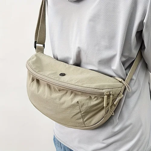 Imagen 2 del producto Bolso cruzado ultraligero de nailon para mujer, bolso de hombro con múltiples bolsillos, bolso de mensajero duradero y elegante, bolsos de diseñador de lujo