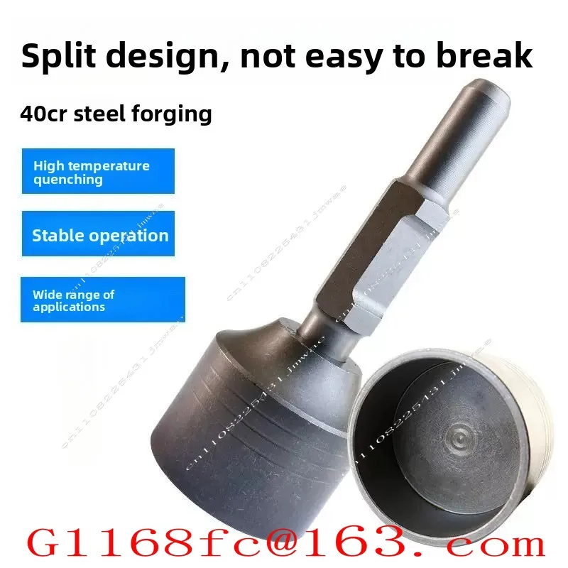 High Quality Professional 65A Split Pile Driver Head, Large Electric Pickaxe, Pile Hammer Cylinder Parts
