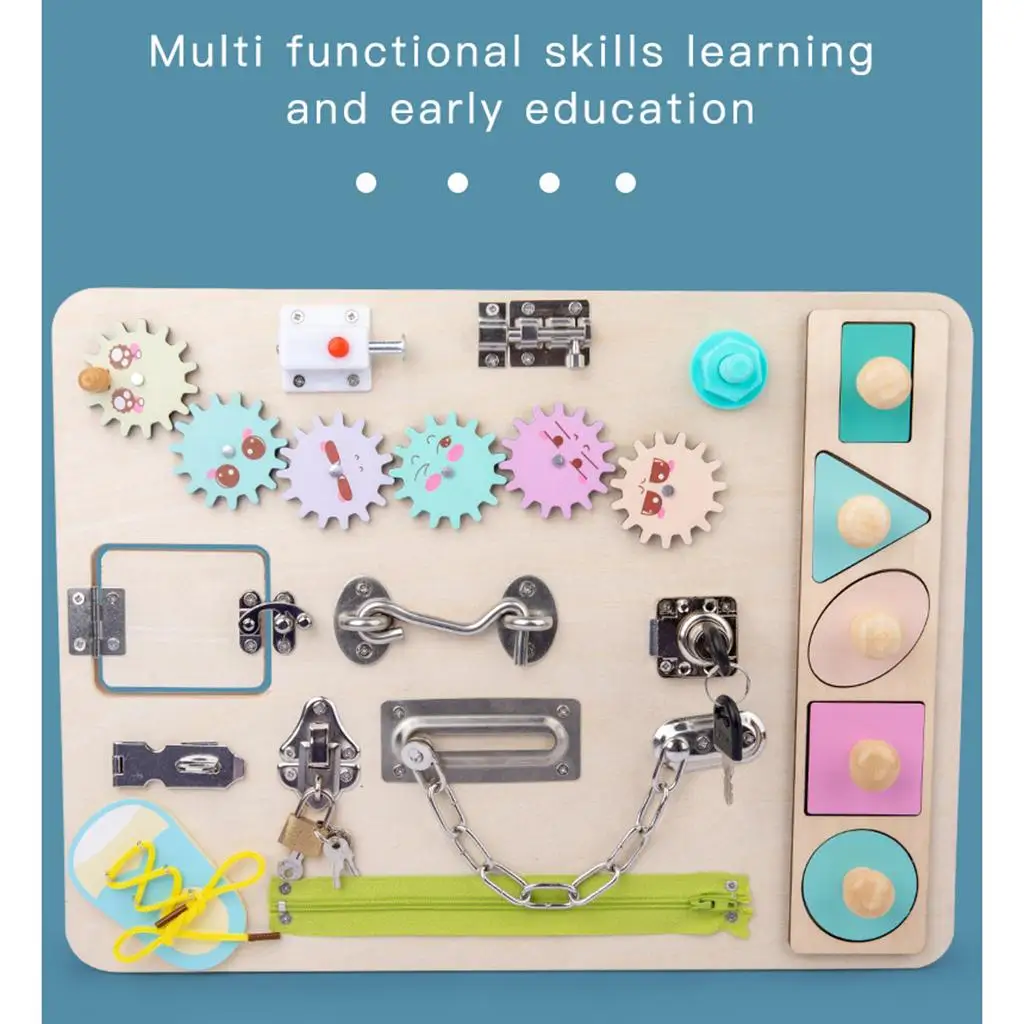 

Пряжка Life Motor Skill Монтессори Активная игрушка для малышей Подарок