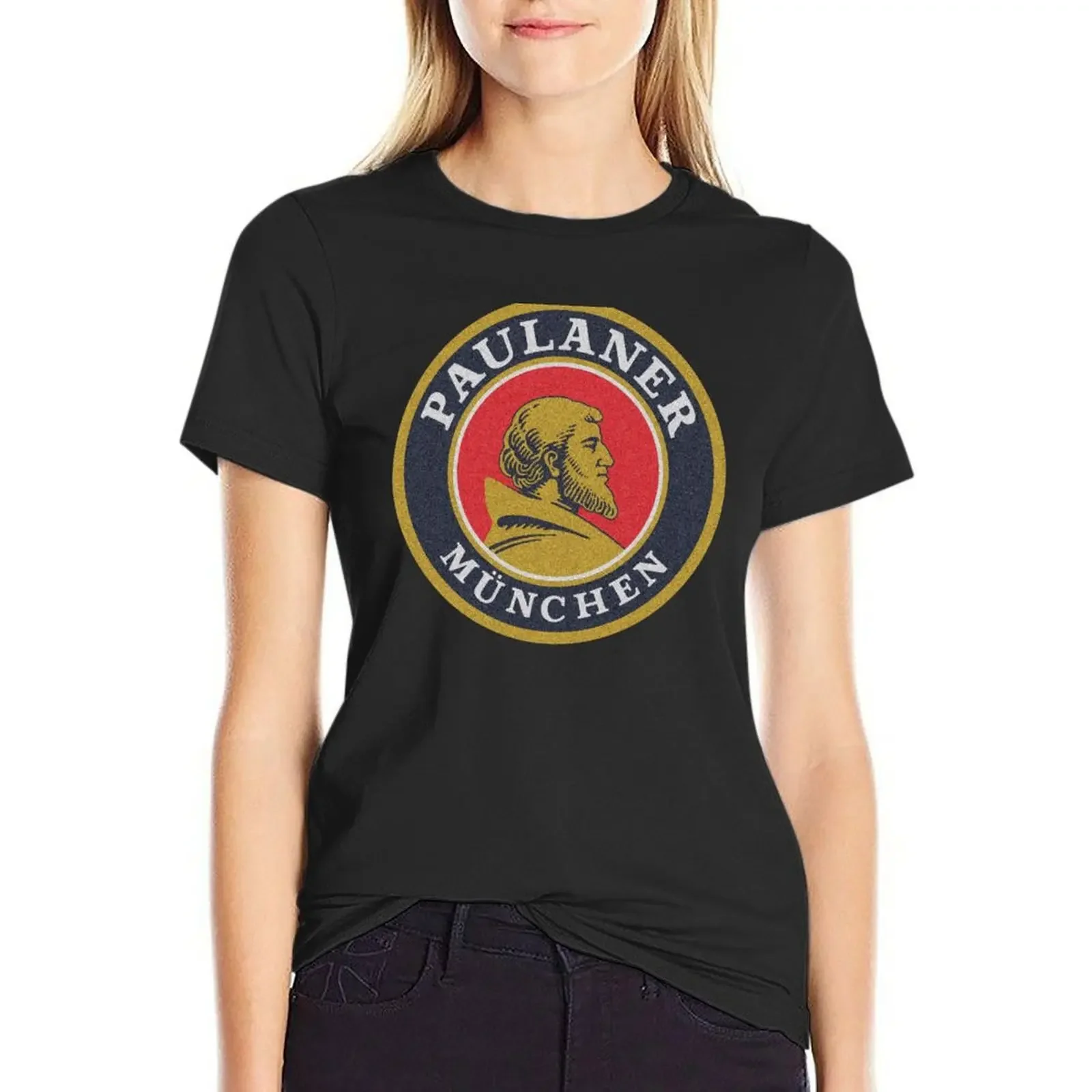 

PAULA BEER T-Shirt heavyweights vintage plus size tops white t-shirts for Women