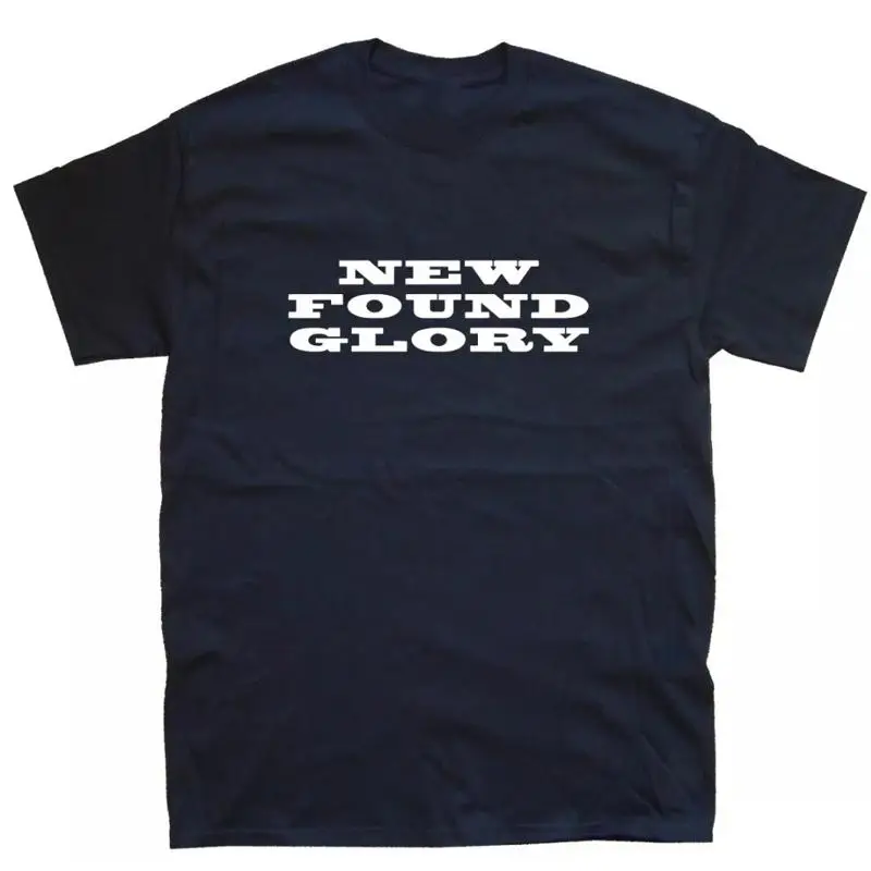 NEW FOUND GLORY T-SHIRT sizes S M L XL XXL 3 4XL colours Black, White