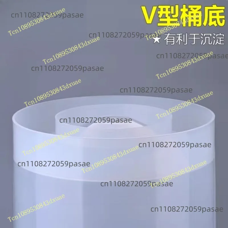 Transparent Fermentation Barrel [conical Bottom] Brewing Vessel V-shaped Tank Food Grade Thickened Wine Beer Keg 28L