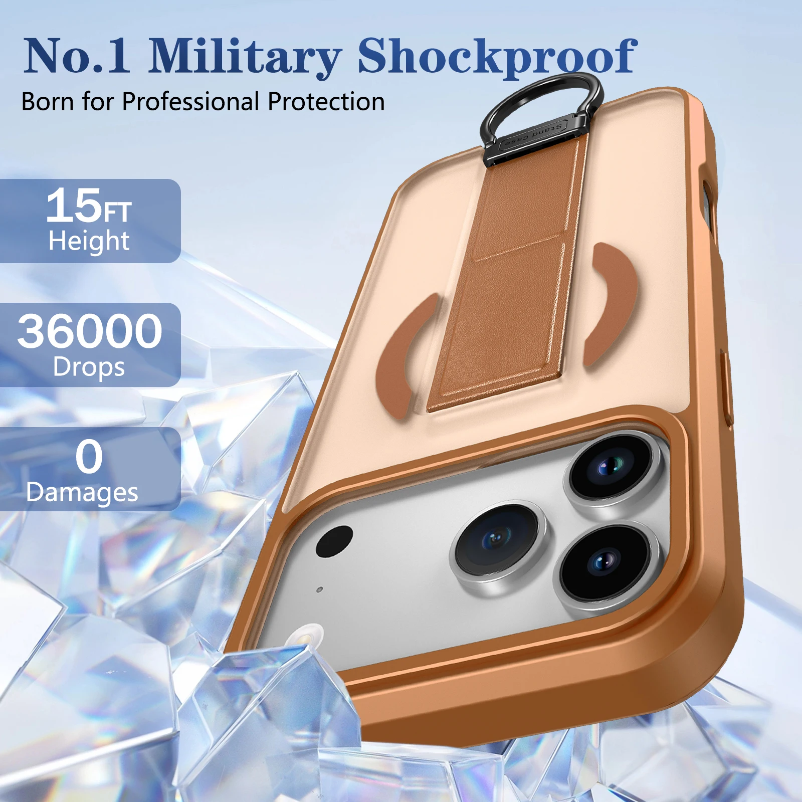 حافظة لهاتف آيفون 17 برو ماكس 16 بلس 15 14 13 بقصة ضيقة مضادة للصدمات لهاتف آيفون 17 برو ماكس 16 بلس 15 14 13 #2