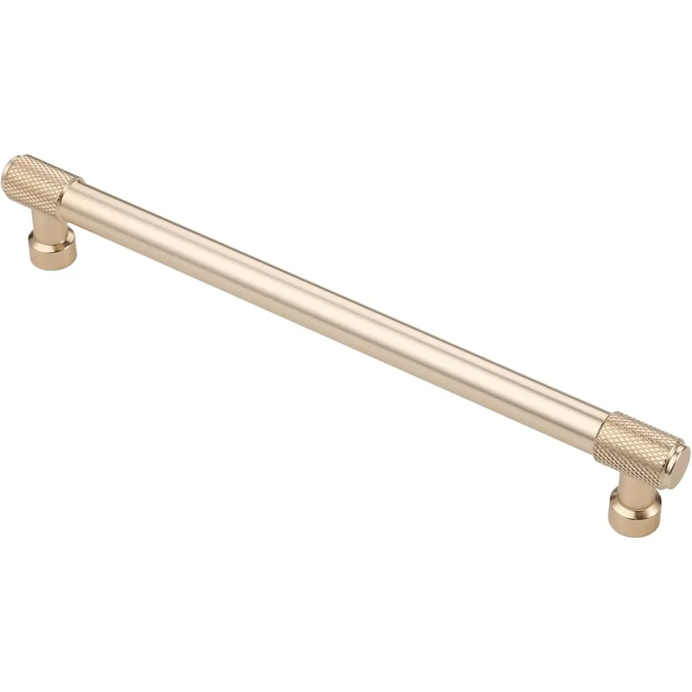 خزانة ذهبية غير لامعة تسحب مراكز ثقب 7-1/2 بوصة، 10 مقابض مخرشة لخزائن المطبخ والأدراج #6