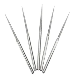 5Pcs Mini Drill Grinding Head 3mm Shank Bur Bit Set Grinding Tool For Rotary Tool L-fine Tip