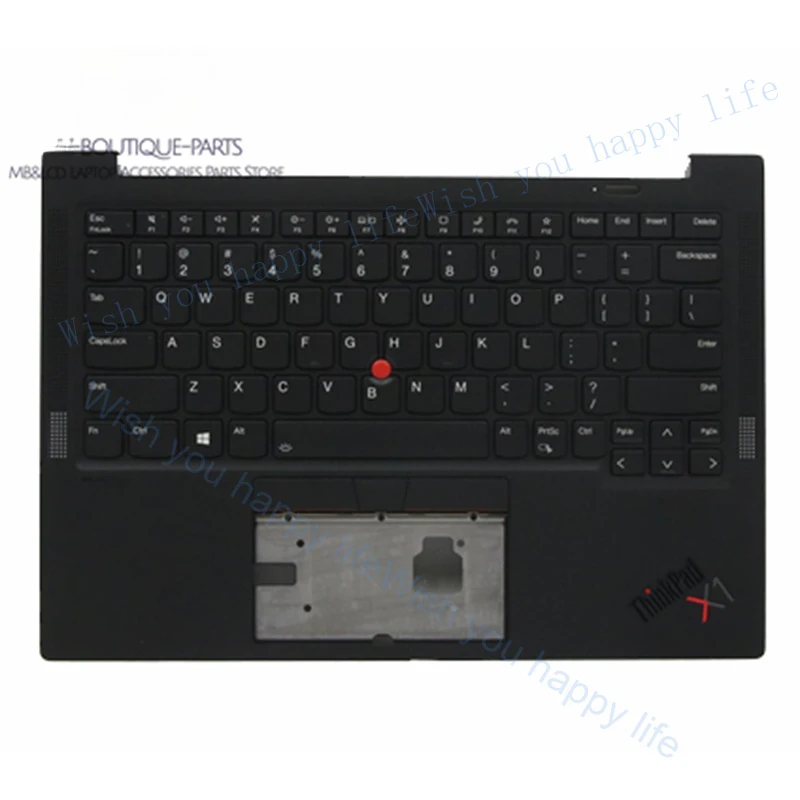 

LL for Lenovo Thinkpad X1 Carbon 9th Palmrest Replacement US Keyboard 5M11C53271