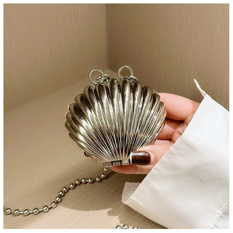 2025 Mini Damen Acryl Abendtasche Designer Luxus Gold Silber Handtaschen Geldbörse für Hochzeit Party Kette Umhängetasche Umhängetasche – Detail 28
