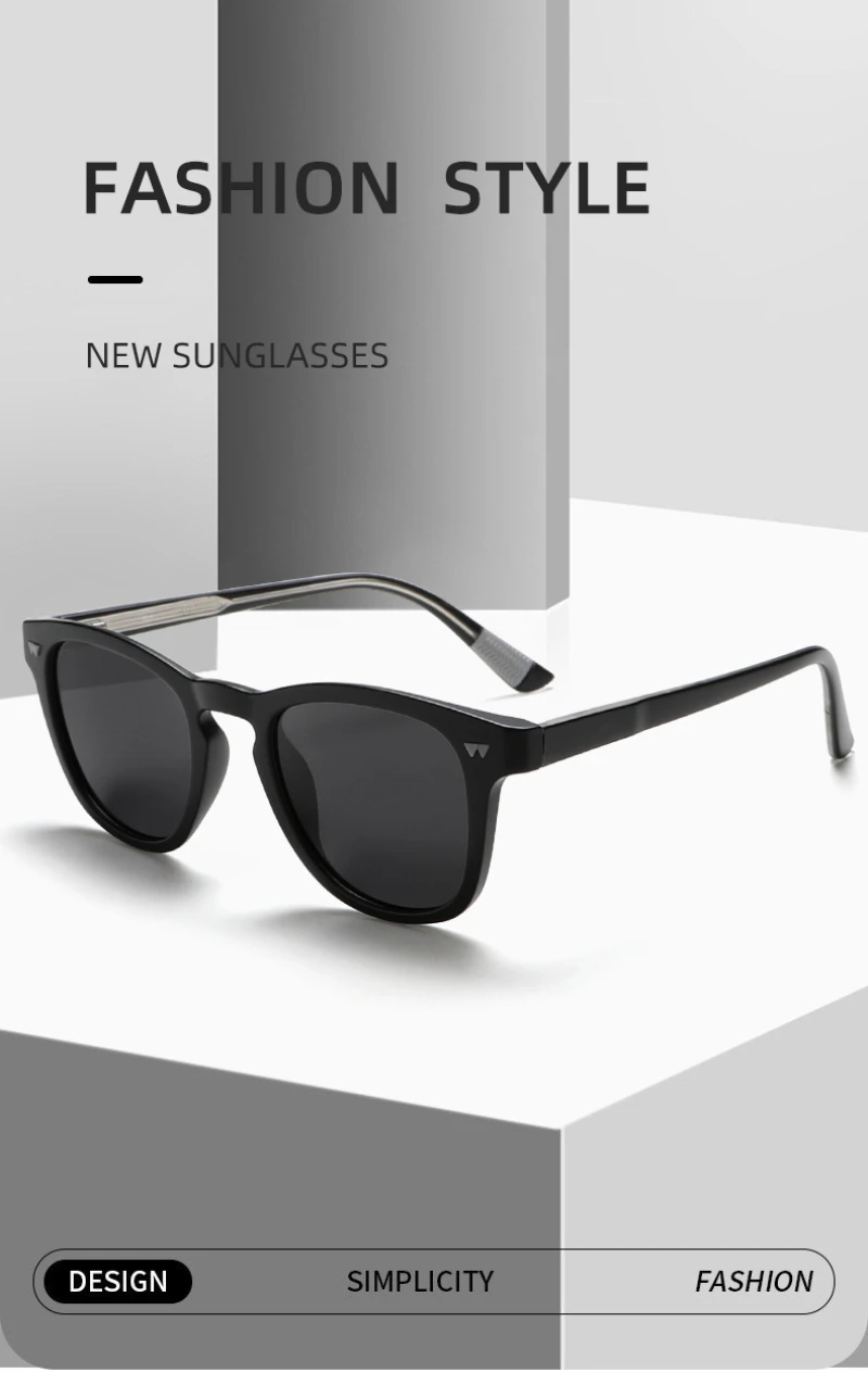 BEMORE Square Prescription Sunglasses Acetate Polarized UV400 Shadow Optical Graduated Glasses Man