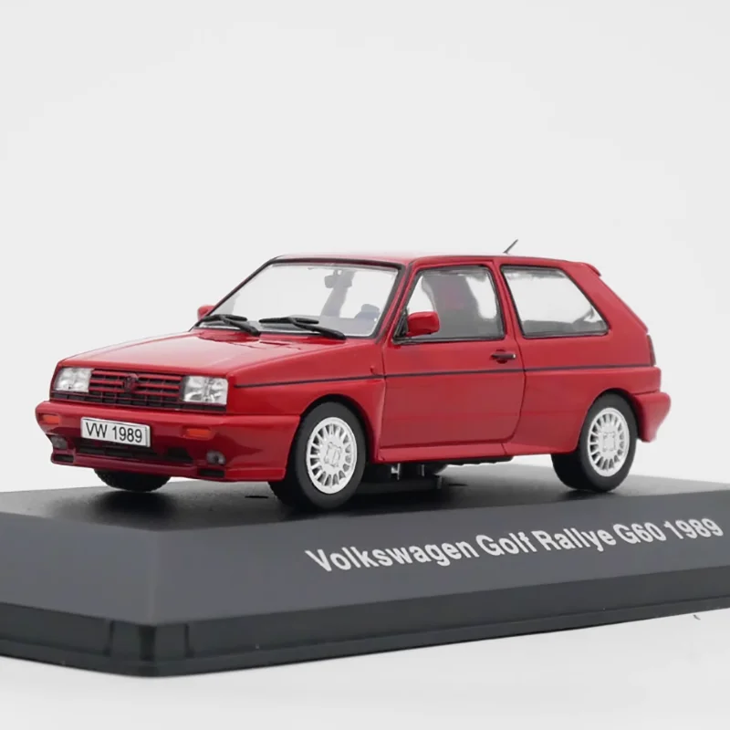 

IXO Diecast 1:43 Scale Alloy Golf Rallye G60 1989 Classic Car Model Finished Product Simulation Toy Collection Static Display
