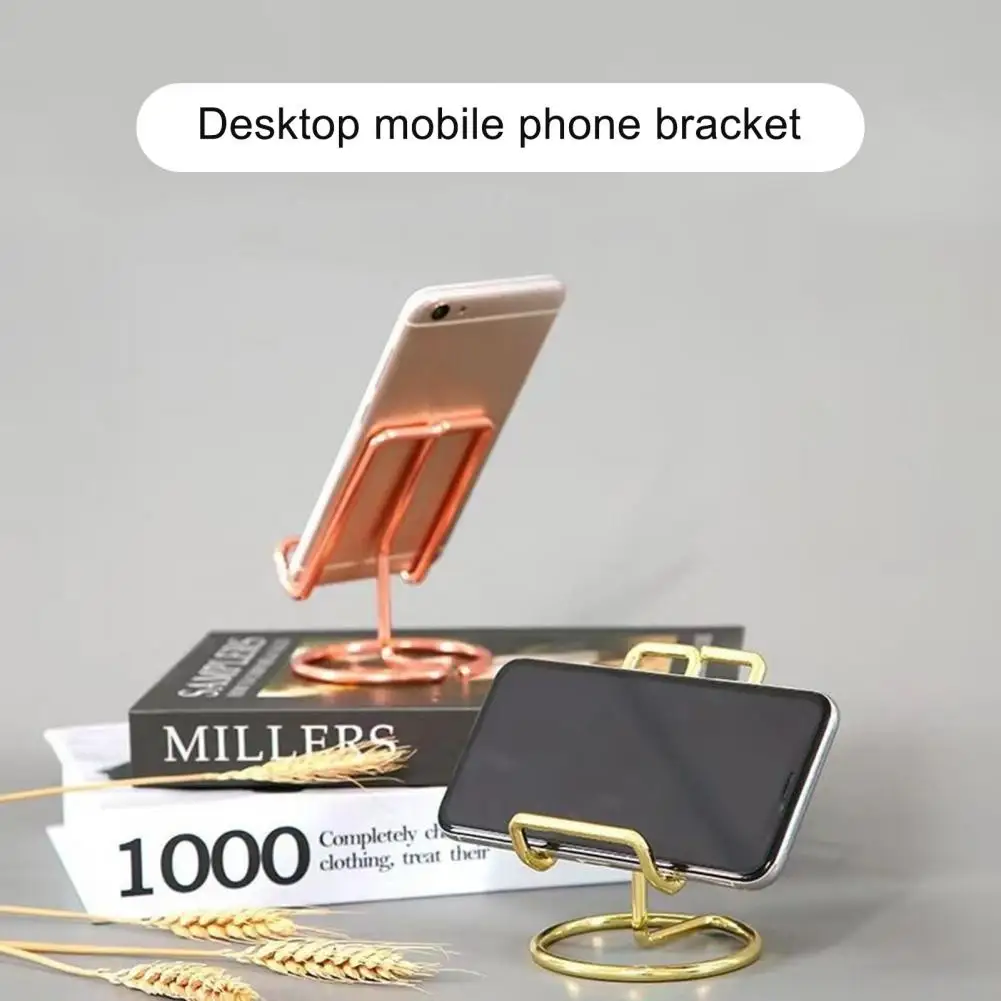 

Mobile Phone Stand Durable Convenient to Use Phone Stand Cell Phone Desk Steady Stand Holder Home Supply