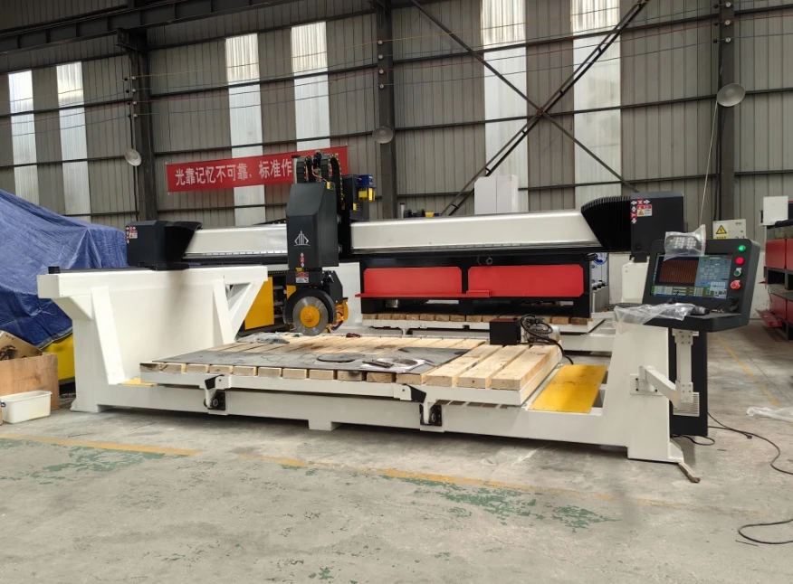 Sega a ponte CNC Sega a ponte da taglio Sega a ponte al quarzo Macchinari per pietra CNC a 5 assi di precisione