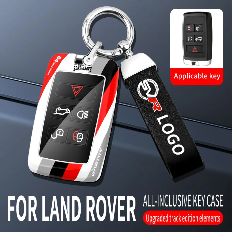 Fashion New  Car Key Case Cover Protection Shell For Land Rover Range Rover Sport Discovery Defender Velar Evoque Accessories