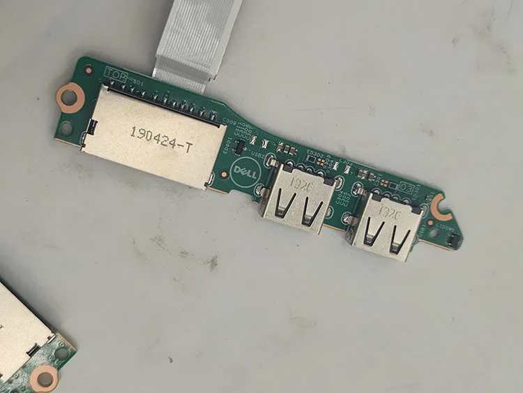 52CHM FOR Dell G Series G3 3590 USB  Card Reader IO Board W CABLE 052CHM 100% Test OK Free Shipping