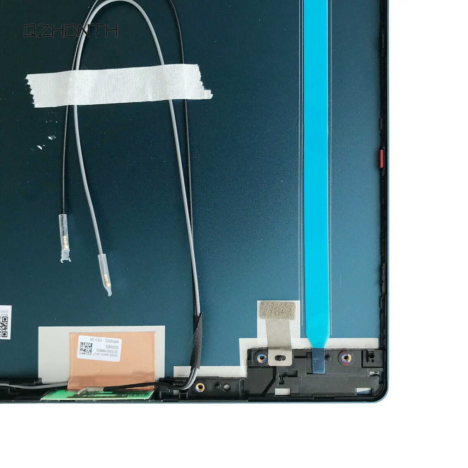 Imagem -05 - Nova Capa Traseira Lcd Mais Dobradiças para Lenovo Ideapad 15iil05 15itl05 15are05 Azul