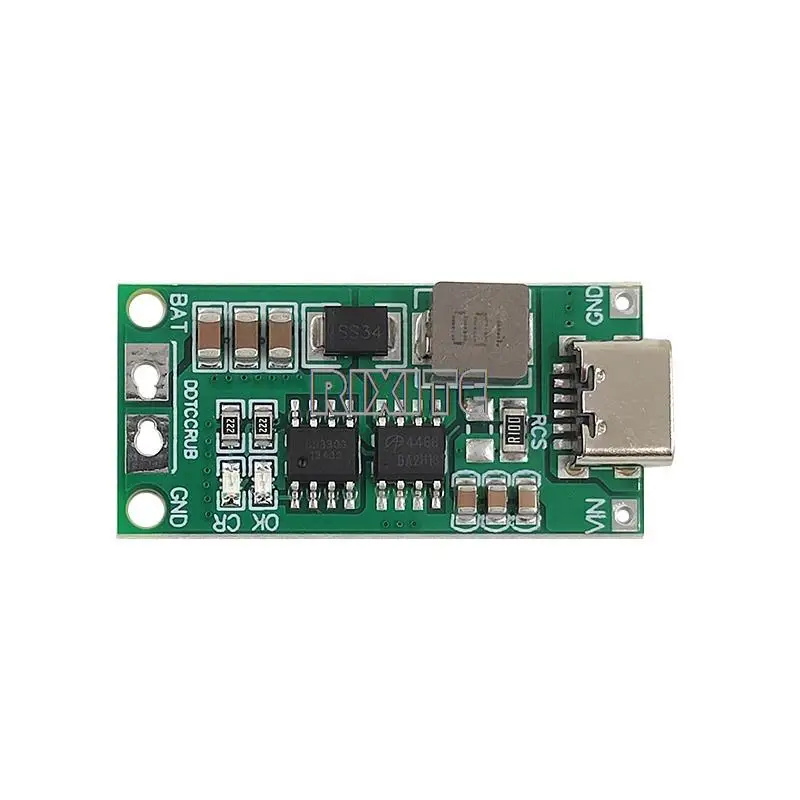Type C BMS 2S 3S 4S 1A 2A 4A 18650 Lithium Battery Charger Board USB C ...