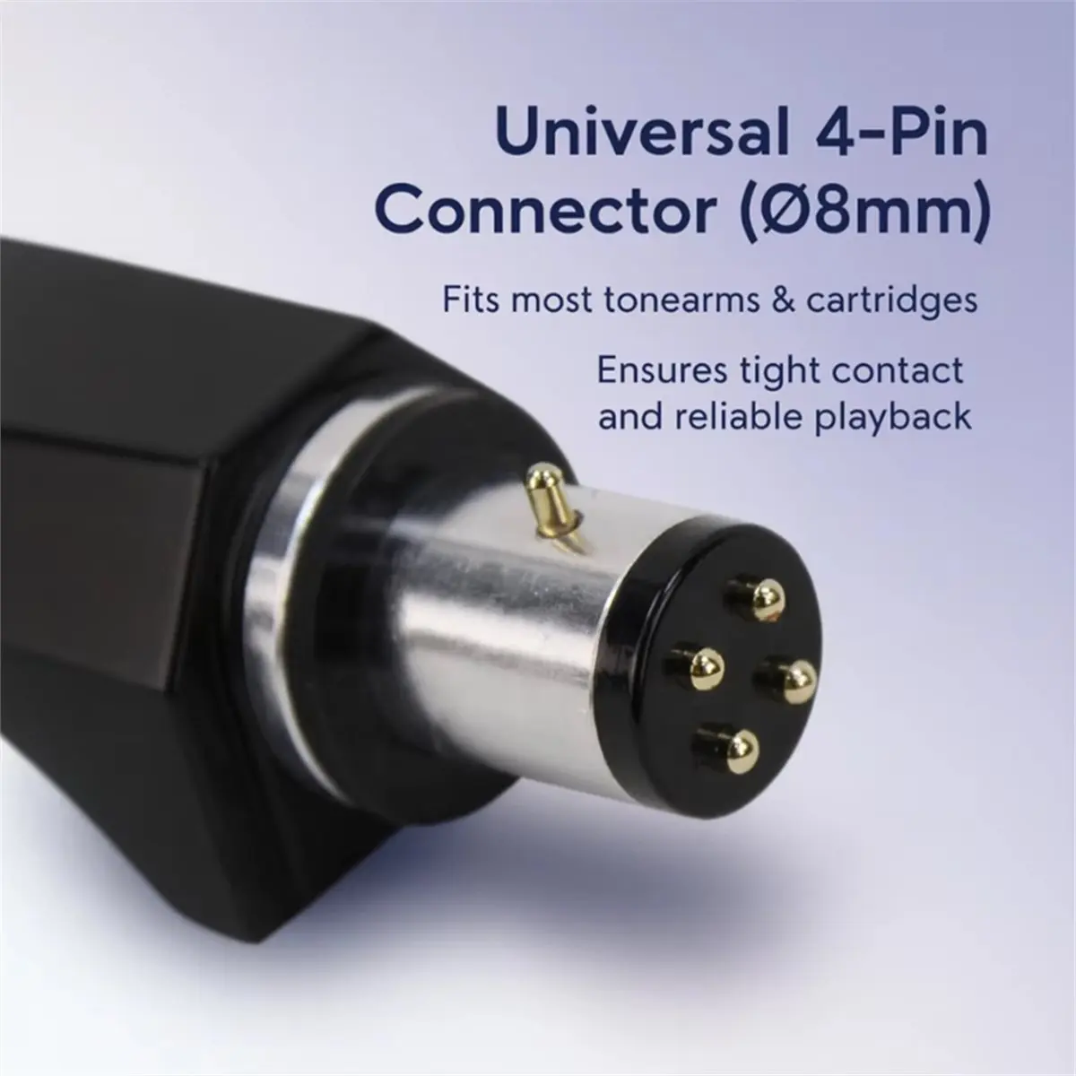 Vinyl Record Player Headshell Phonograph Turntable Headshell with Leads for AT95E VM95 AT91 AT3600L