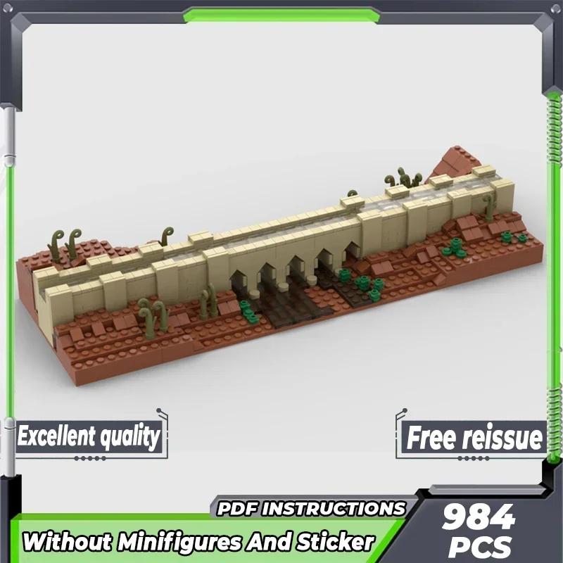 Middle Model Moc Building Bricks Babylonian Hanging Garden Ferry Technology Modular Blocks Gift Christmas Toys DIY Sets Assembly