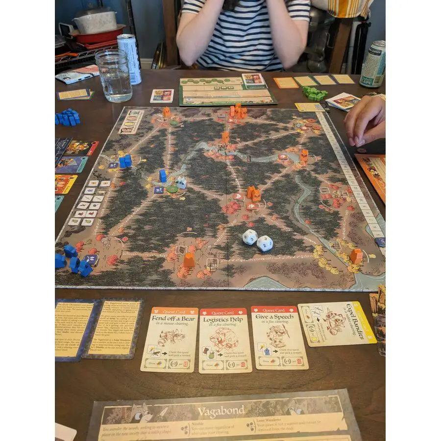 Large Size Tabletop Game Root MaoLinYuanJi Strategy War Expansion Board Game Role Playing English Version Casual Leisure