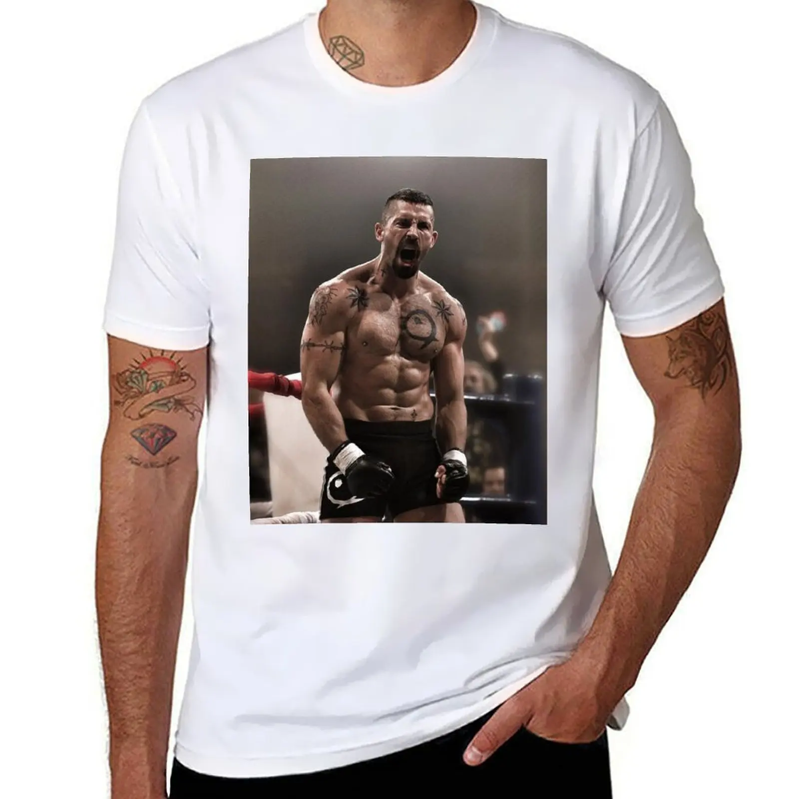 

yuri boyka T-Shirt cotton t shirts high quality funny t shirts cotton T-Shirt