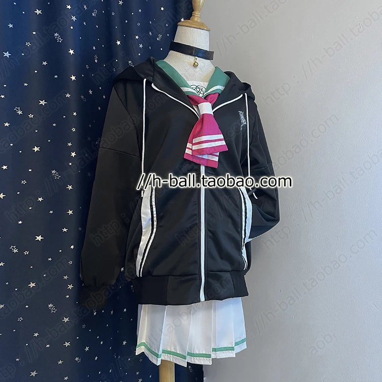 COS-KiKi [Customized] Game Blue Archive Kazusa Sailor Suit Cosplay Costume Lovely School Uniform Halloween Party Outfit Women