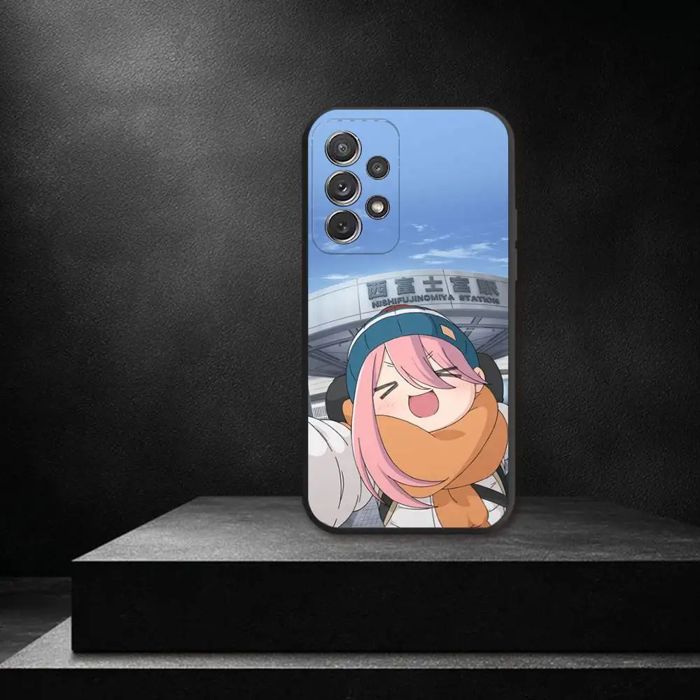 Cute S-Suzume-S Cat Phone Case For Samsung S 25,24,23,22,30,21,10,9,Ultra,Plus,Lite,FE,4,5G Black Soft Case