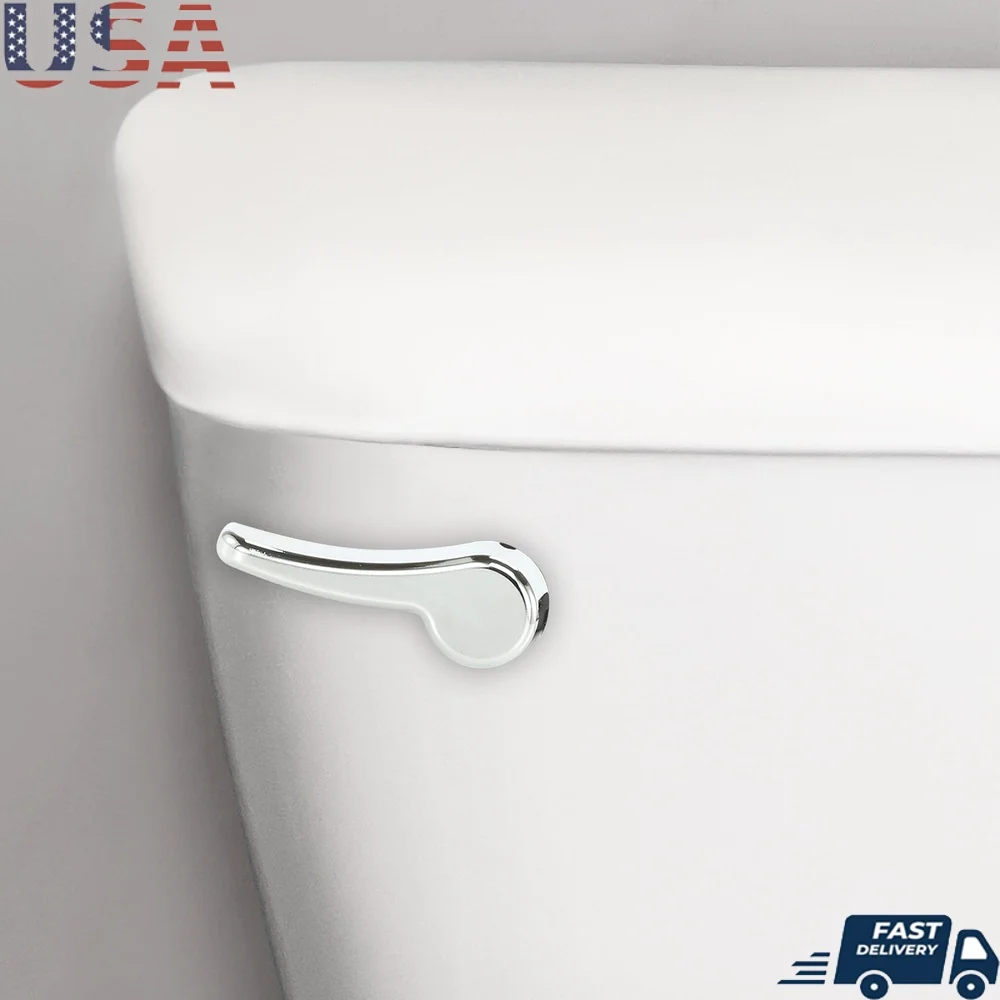 

Хромированная ручка унитаза, сменный металлический рычаг, универсальный, подходит для передних угловых боковых левых баков, легко устанавливается 6055.