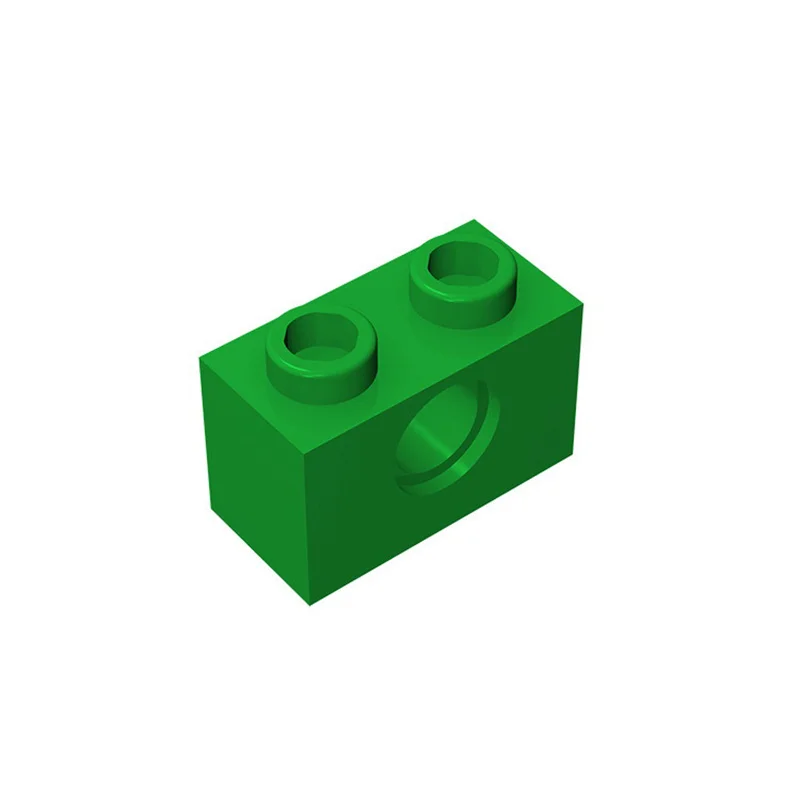 50 Stück 3700er Bausteine 1 x 2 mit Loch, Baustein-Sammlungen, modulare GBC-Spielzeuge für technische MOC-DIY-Bausteine, kompatibel – Detail 10