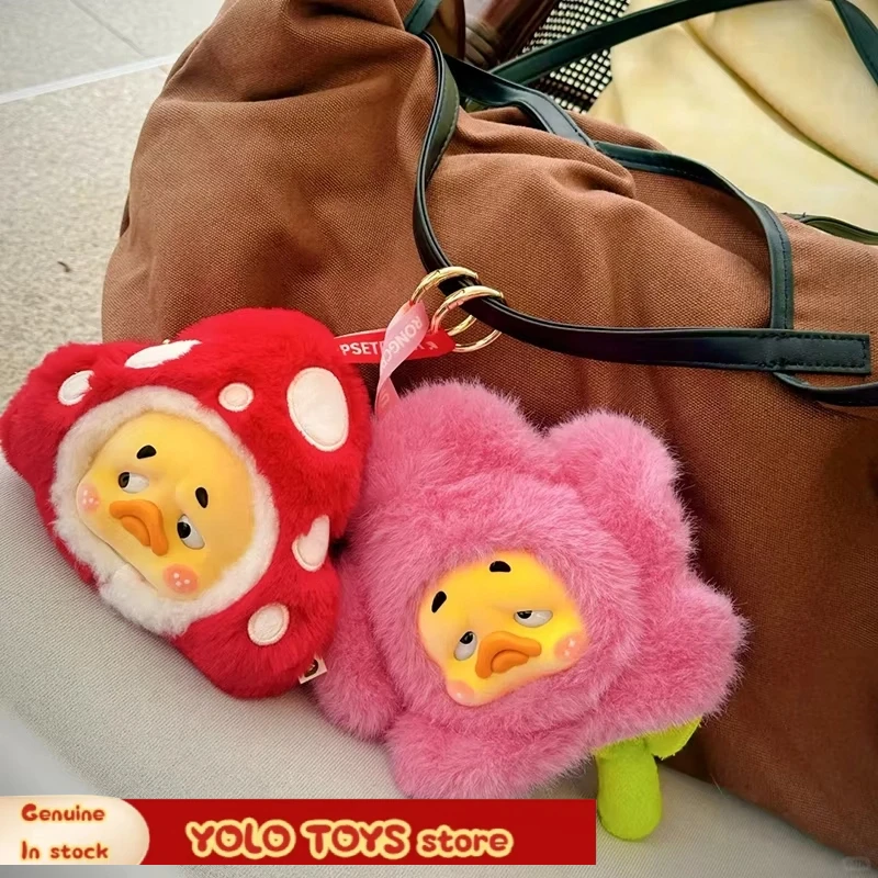 

Genuine Upset Duck Blind Box Rebellious Fairy Tale Duck Series Earphone Bag Kawaii Plush Mysterious Box Girl Surprise Gift