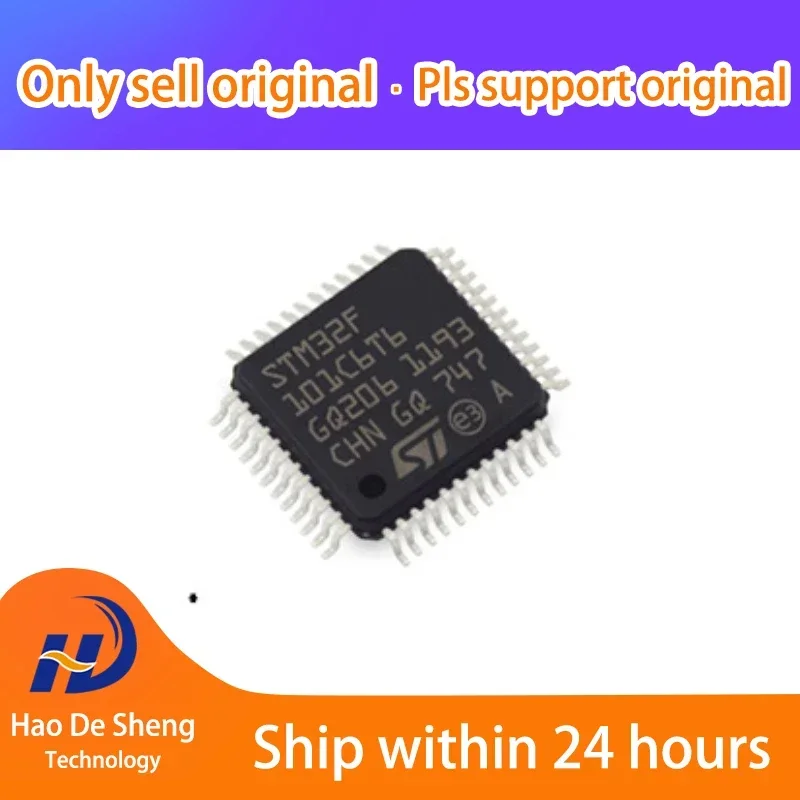 

1PCS/LOT STM32F101C6T6A LQFP48 New Original in Stock