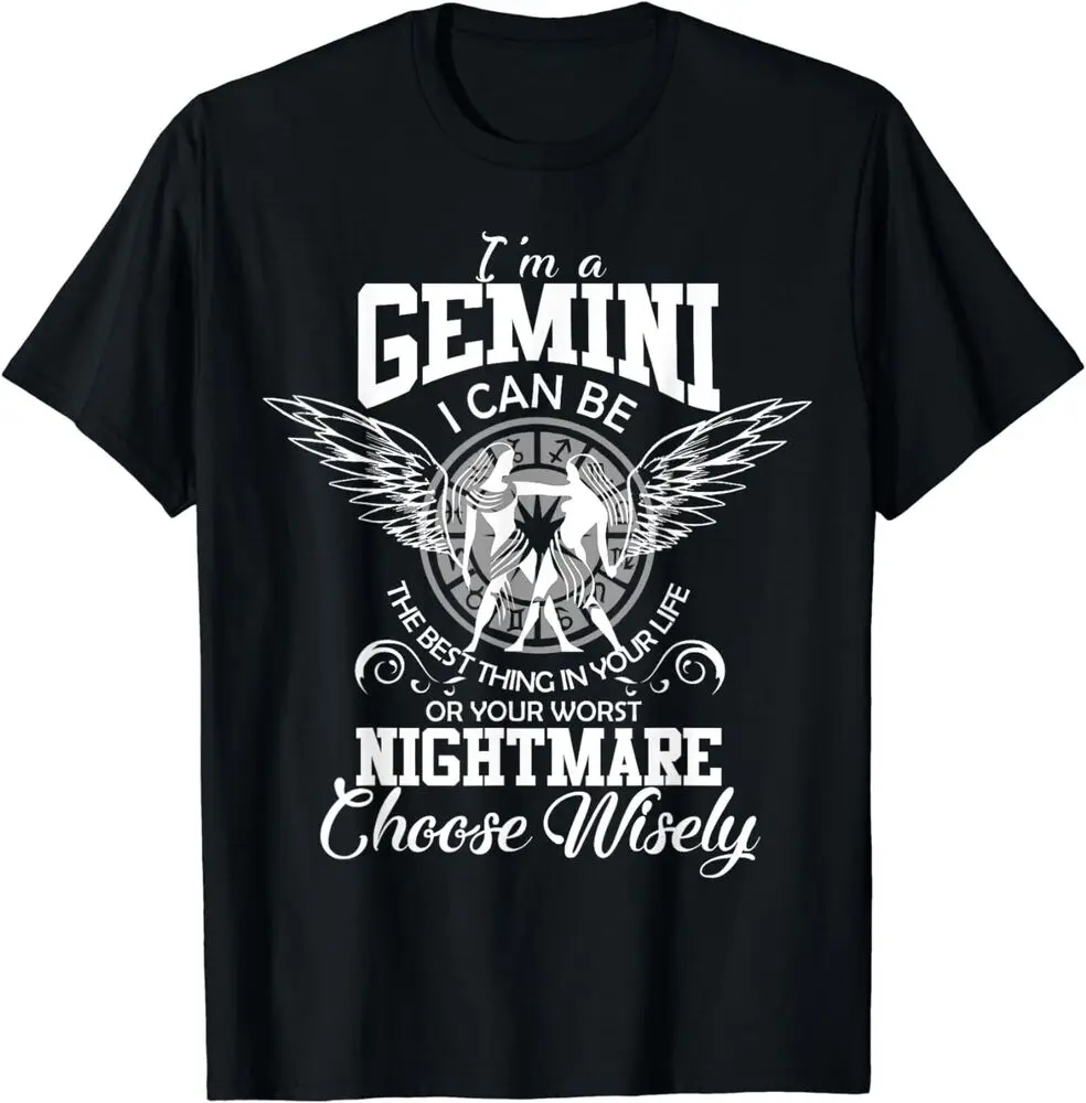 

Gemini Zodiac Sign, Birthday Funny I'm Gemini T-Shirt