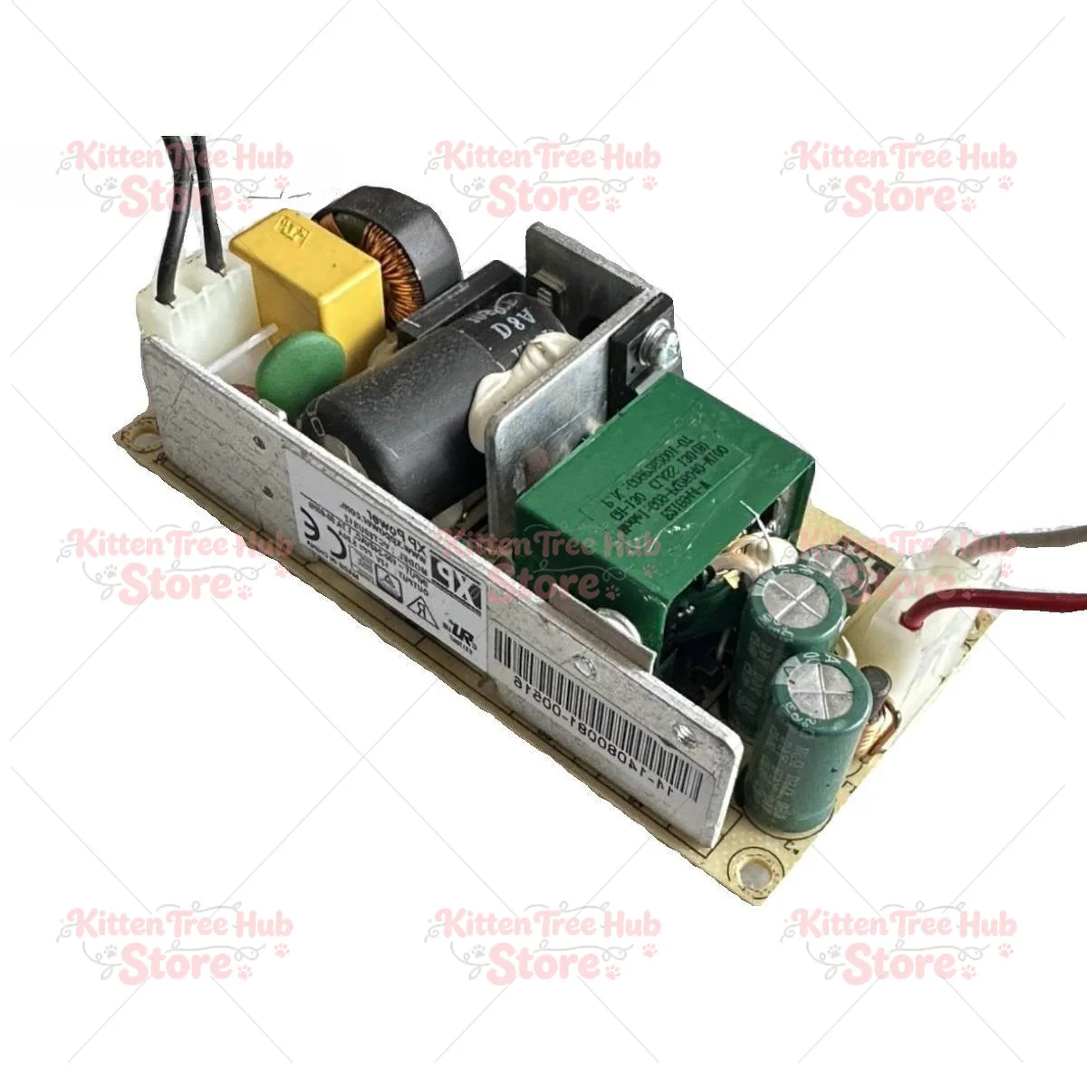 Disassemble used VCT60US12 12V5A power supply, AC-DC conversion