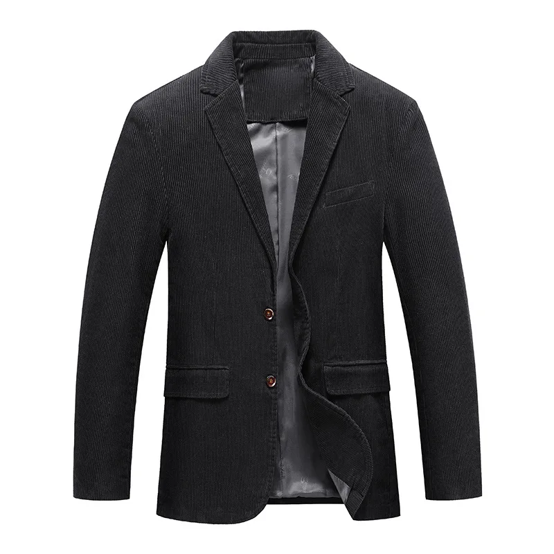 2021 new casual suit jacket men's autumn and winter corduroy cotton suit men's small suit jacket middle-aged