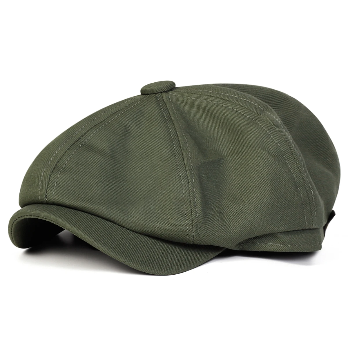 Herren Retro Newsboy Caps Genähte Baskenmützen Herbst Winter Vintage Maler Achteckige Hüte Gorras – Detail 8