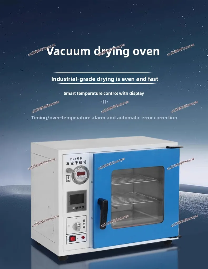 Electric Heating Constant Temperature Vacuum Drying Oven, Bipolar Unipolar Vacuum Pump Drying Box, Laboratory Oven Defoaming
