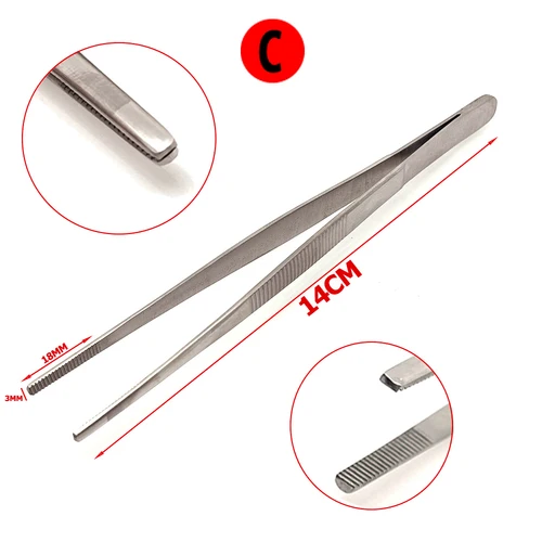 Imagen 2 del producto Herramientas de precisión Premium, pinzas dentales hemostáticas Adson, rinoplastia, cirugía de cartílago, instrumentos médicos