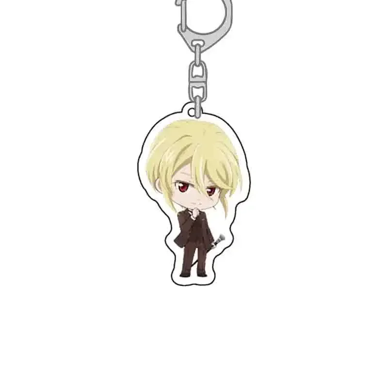 Moriarty The Patriot Anime Cartoon Keychain, Acrylic Display Model Pendant, Key Chain, Keyring, Desktop Decor, Toy Gift, New view 5