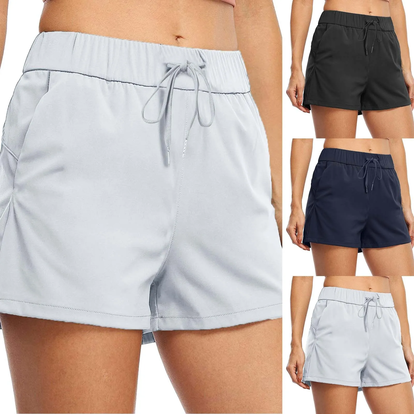 

Women Breathable Drawstring Casual Shorts Women'S Mini Hot Short Pants Mujer Spring Summer Loose Comfy Cortos Yoga Running