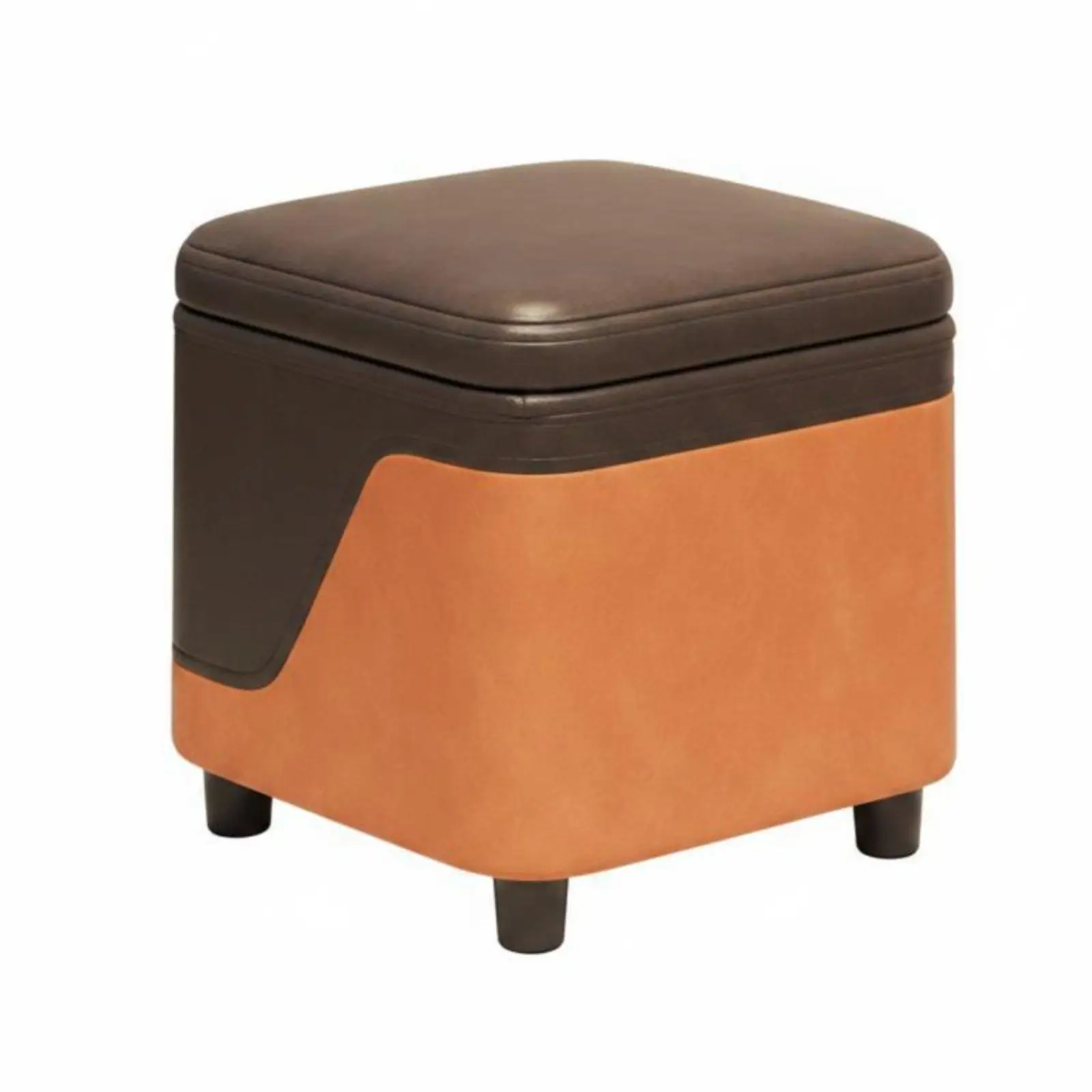 Storage Ottoman Sturdy Foot Rest Bench Easy to Clean for Entryway, Bedroom