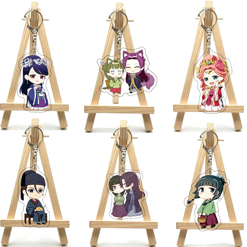 55MM Anime The Apothecary Diaries‌ Figure‌ Maomao Jinshi Rifa Consort Gyokuyou Gao Shun Acrylic Keychain Cute Pendant Gifts