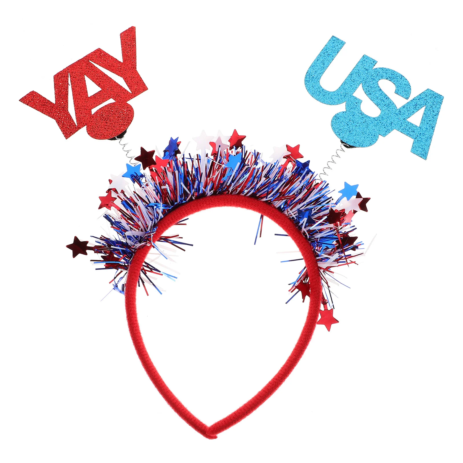 

Patriotic Independence Day Headband Memorial Day Hair Hoop Holiday Party Hair Accessory 4th of July Festival Headwear