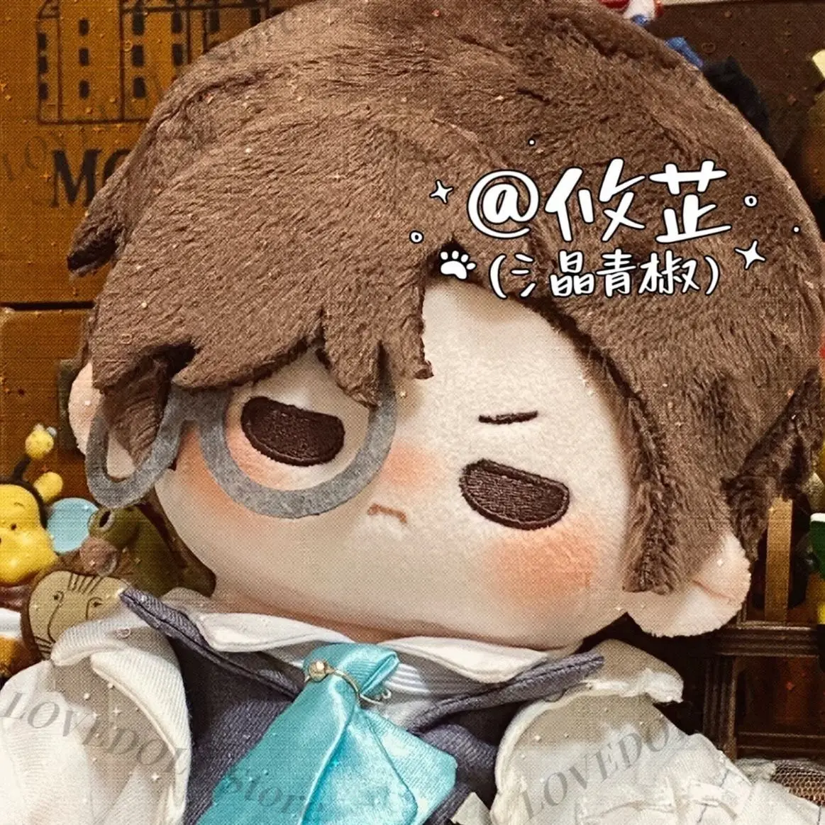 

Anime Orpheus Handsome Identity Ⅴ Novelist Plush Cotton Doll 20cm Cute DIY Cosplay Cartoon Body Toys Dress Up Figurine Gift