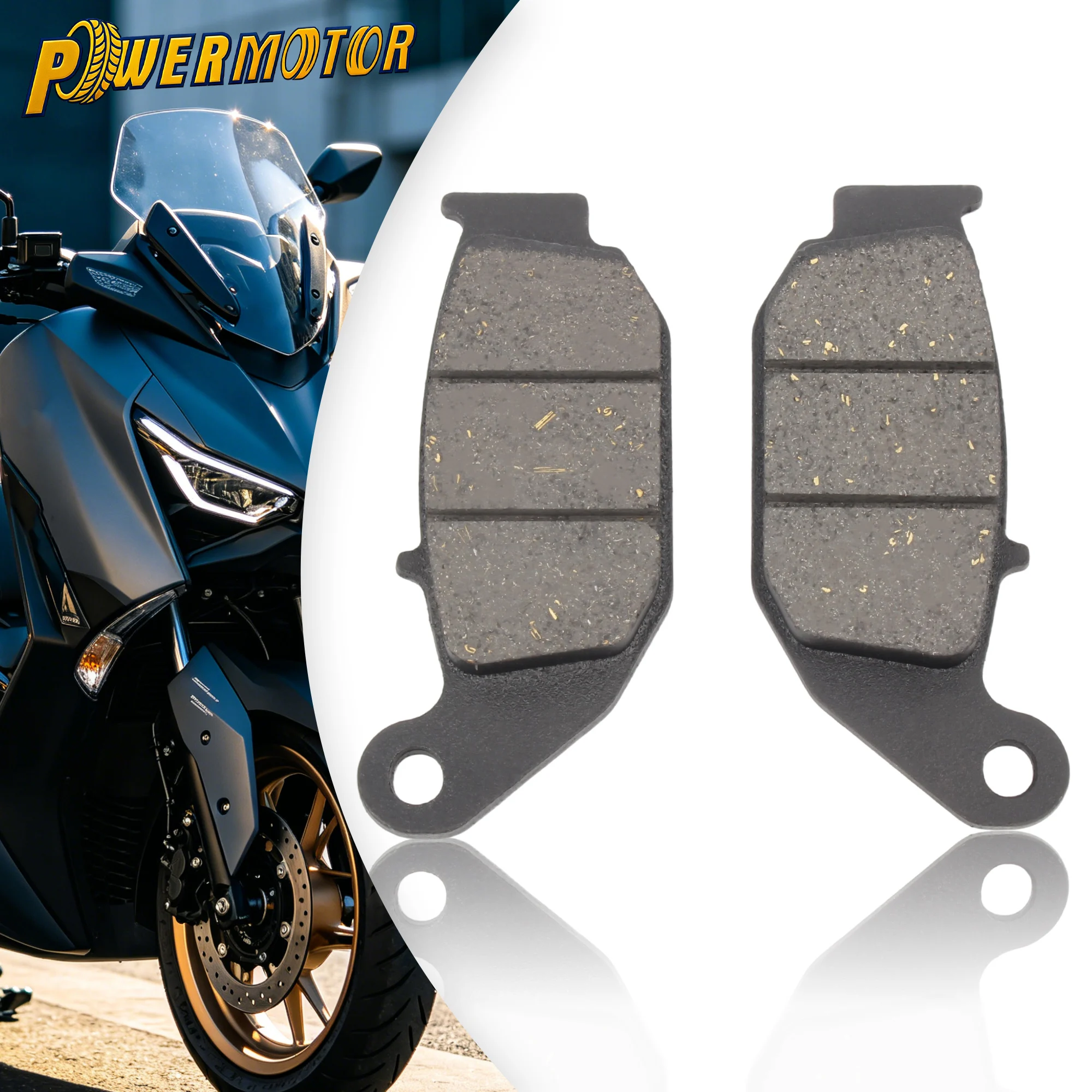Pastillas de freno de disco para motocicleta Honda CB CBR MSX CBF CRF 125 150 190 250 300 Street Dirt Bike FA629, pastillas de freno semimetálicas