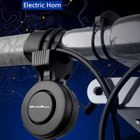 Bicycle Electronic Bell High Decibel Road Mountain Bike Bell 120dB USB Recharge Cycling Horn Waterproof Riding Warning Horn