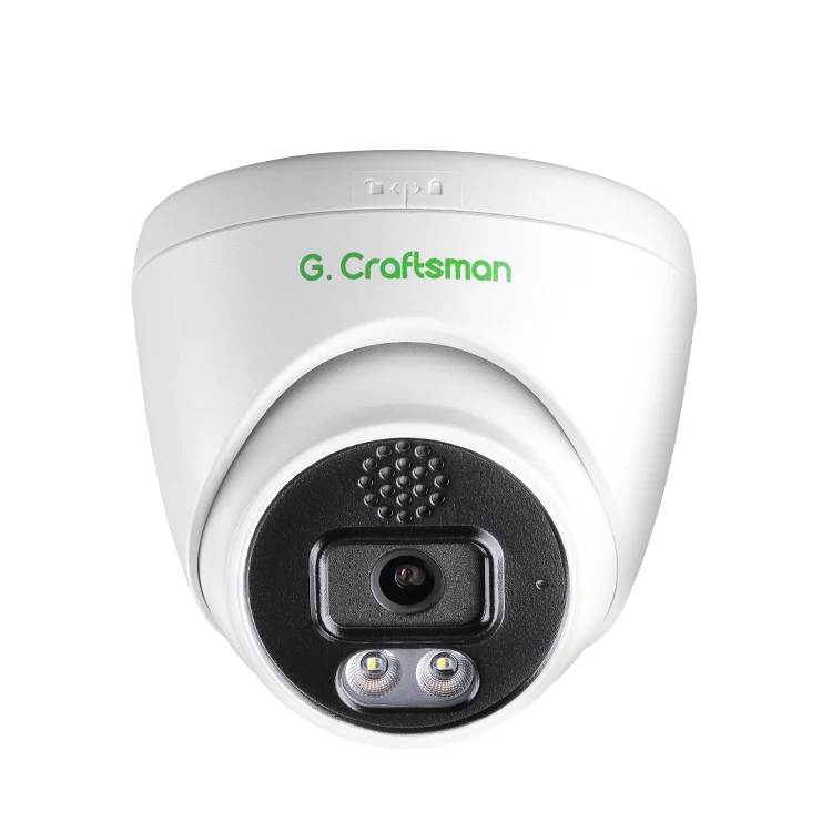 GA-FSFD-M12V(AG) IP Camera 12MP Smart Dual Light Night Color Indoor Outdoor Dome Turret CCTV Security Camera for 4K 8MP HIK NVR