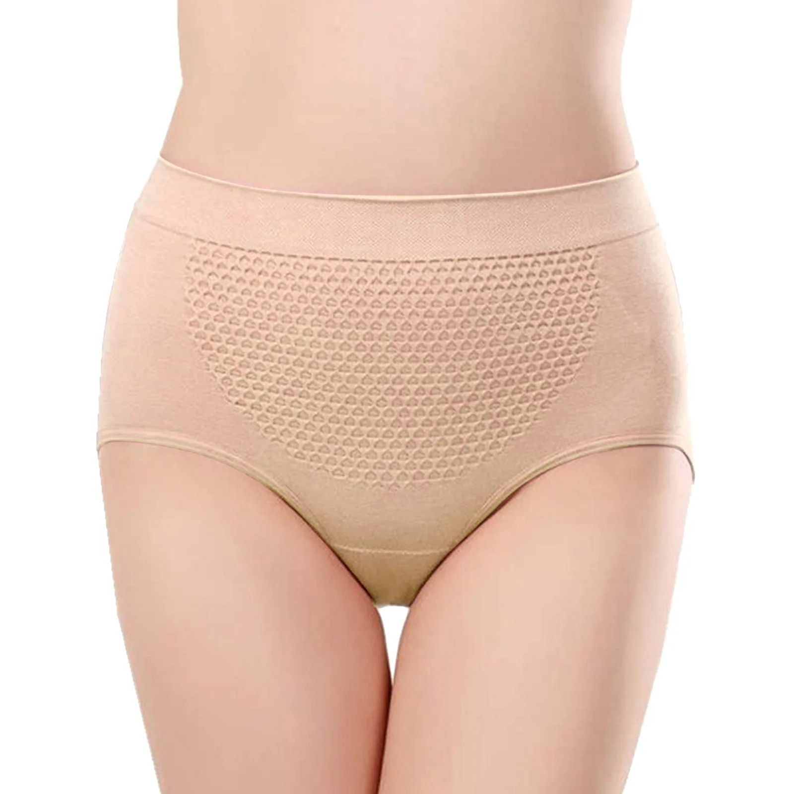 Women\'s One Size High Waist Comfortable Solid Color Intimates Panties Costume Fashionable Breathable Underpants For Women