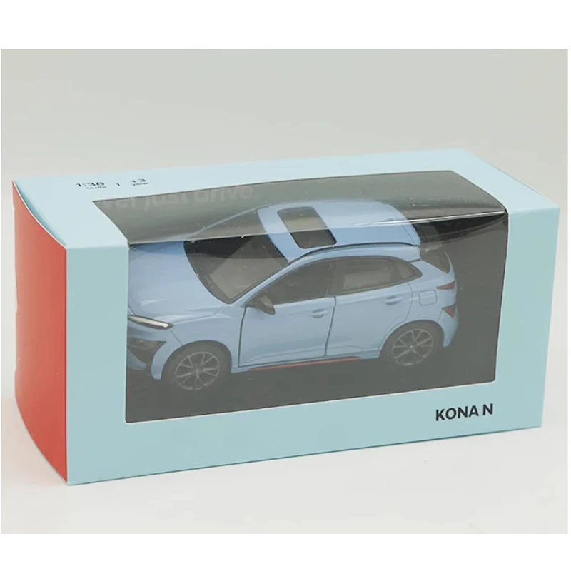 

Original Diecast 1:38 Scale KONA N Alloy Car Model Static Collection Decorated Holiday Gifts Toys
