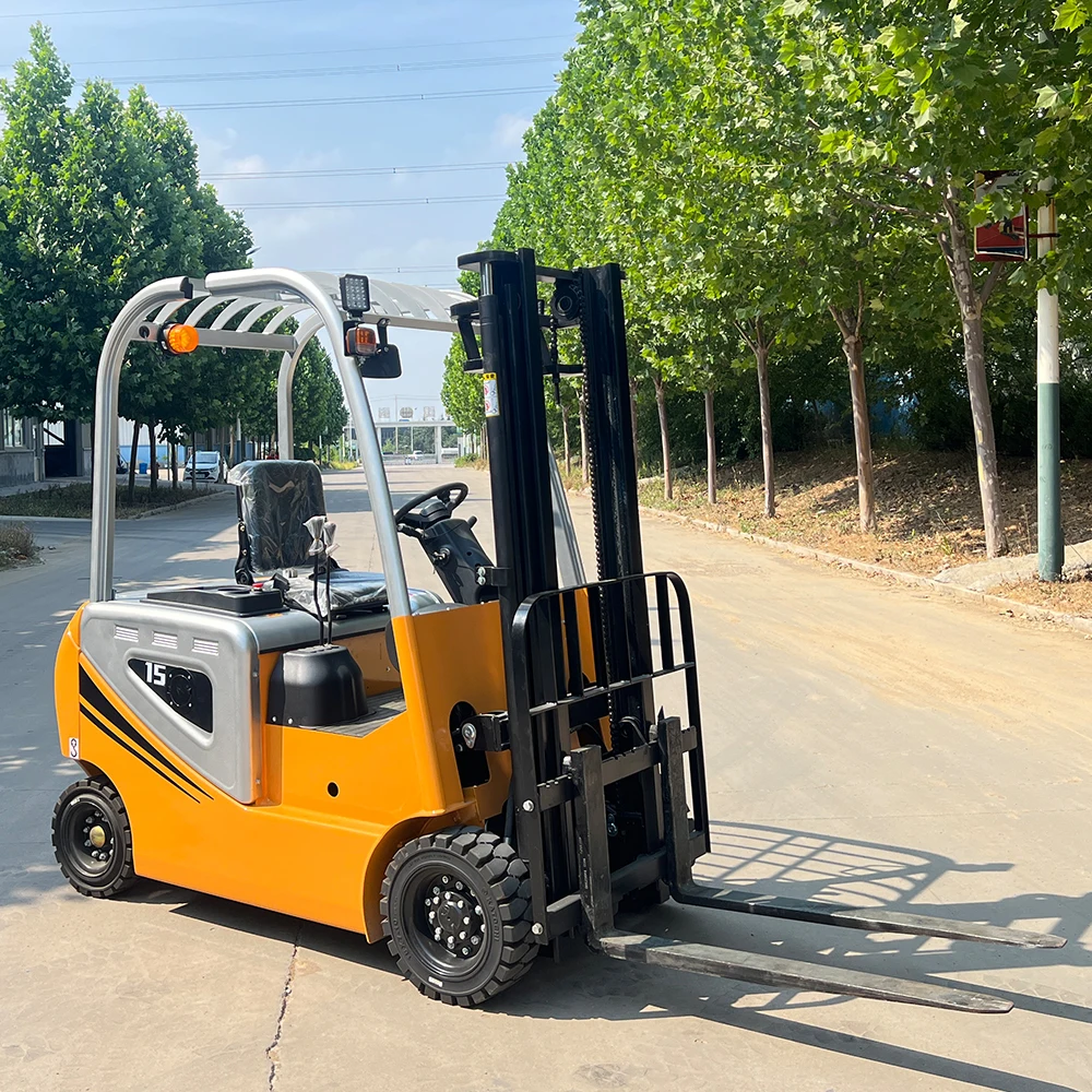 YGCD-15 Customized Electric Forklift 2Ton 3Ton High-Efficiency Compact Warehouse Equipment Forklift Durable Chinese Factory