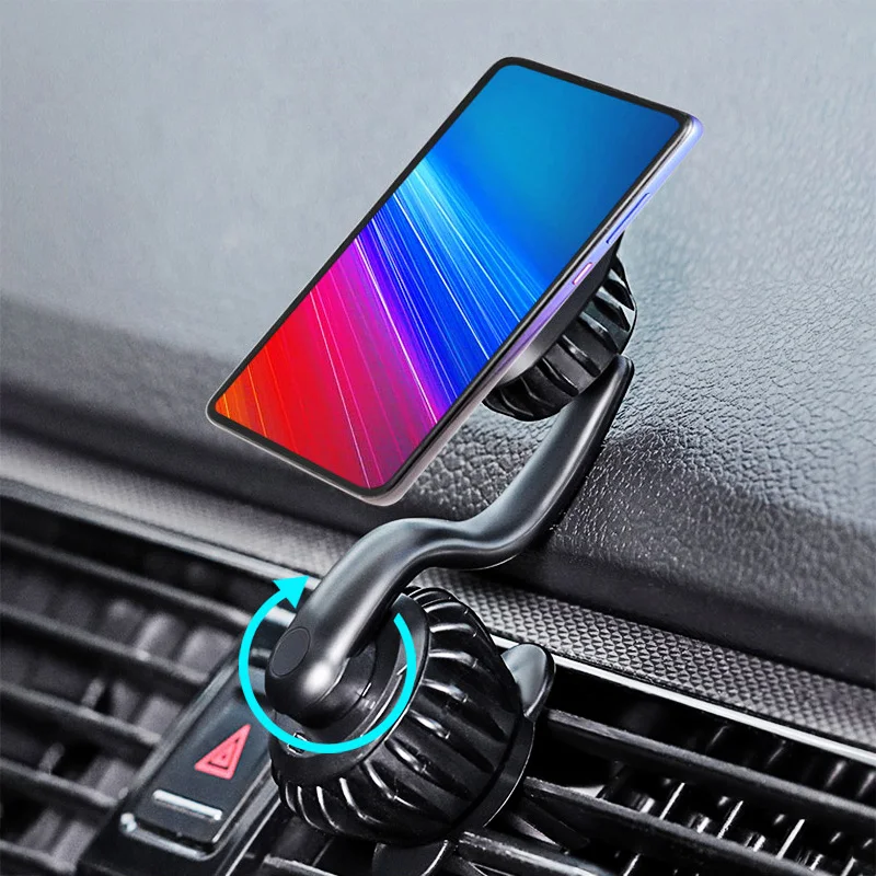 Auto Halterung Auto Telefon Halter Mit Multifunktionale 360 Grad Rotierenden Luftauslass Magnetische Schnalle Typ Auto Telefon Halter Steht – Detail 14