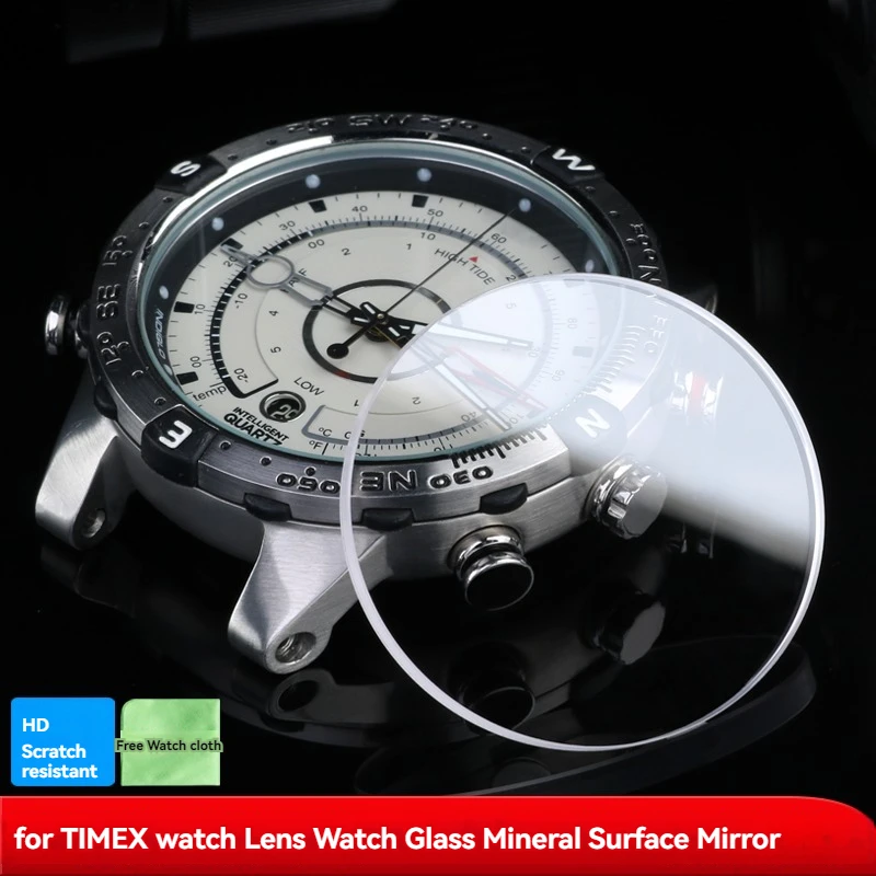 for TIMEX watch T2N720 TW2T76300 T2N721 Series Lens Watch Glass Mineral Surface Mirror Replacement Parts